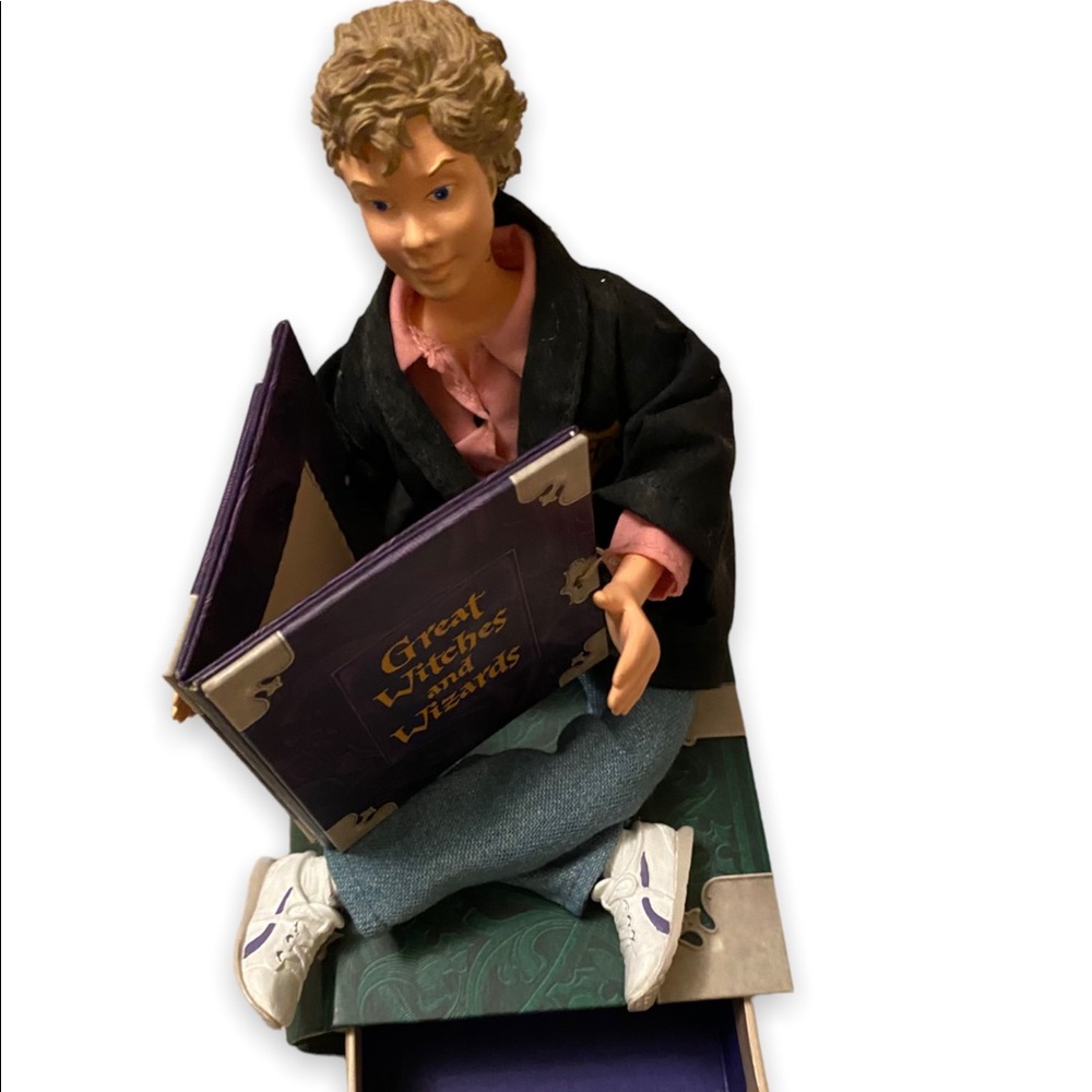 Vintage Y2K Harry Potter Hermione Figure Bookend With Drawer/ Photo Frame 2000